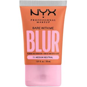 Nyx-Professional-Makeup - Bare With Me Blur Tint Foundation, Lt Ivory, 30 Ml, Medium Neutral