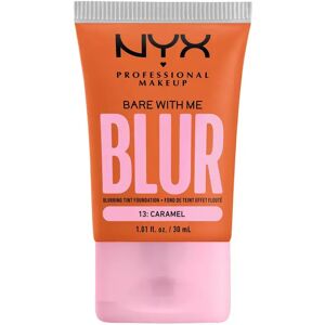 Nyx-Professional-Makeup - Bare With Me Blur Tint Foundation, Lt Ivory, 30 Ml, Caramel
