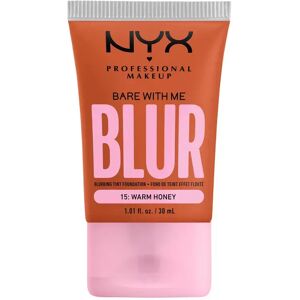 Nyx-Professional-Makeup - Bare With Me Blur Tint Foundation, Lt Ivory, 30 Ml, Warm Honey