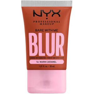 Nyx-Professional-Makeup - Bare With Me Blur Tint Foundation, Lt Ivory, 30 Ml, Warm Caramel