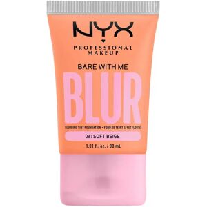 Nyx-Professional-Makeup - Bare With Me Blur Tint Foundation, Lt Ivory, 30 Ml, Soft Beige