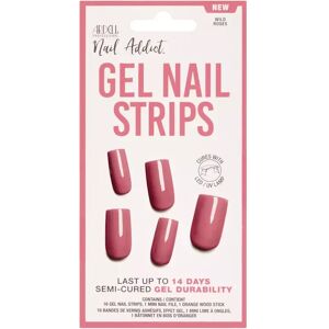 Ardell - Gel Nail Strips, Wild Rose, Set