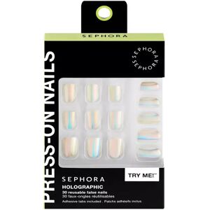 Sephora - Set Mit Wiederverwendbaren Künstlichen Nägeln Gel-Effekt, Profi-Ergebnis, 30 Stück