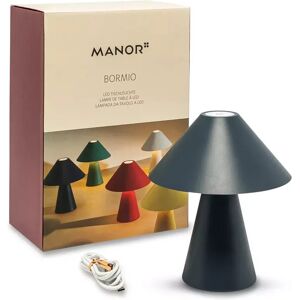 Manor - Led Tischleuchte, H17.5cm,Ø15cm, Blau