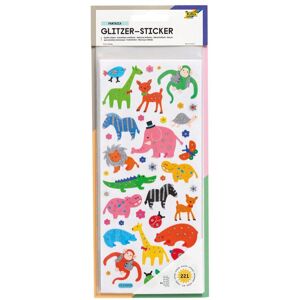 Folia Glitzer-Sticker 1 Multicolor