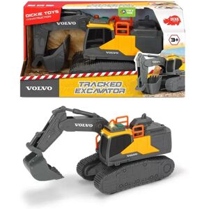 Dickie - Volvo Tracked Spielzeugbagger, Multicolor