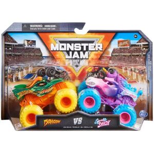 Monster Cable Jam - Original 2 Pack Trucks 1:64, Zufallsauswahl, Multicolor