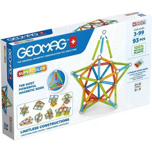 Geomag - Green Line Supercolor, 93 Teile, Multicolor