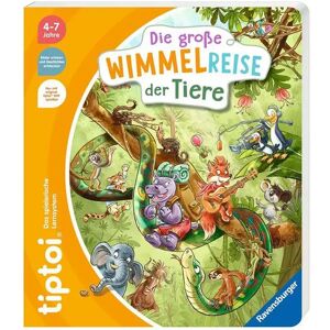 Tiptoi - Tiptoi Die Grosse Wimmelreise Der Tiere, Deutsch, Multicolor