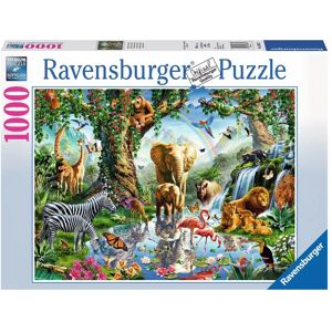 Ravensburger - Puzzle Abenteuer Im Dschungel, 1000 Teile, Multicolor