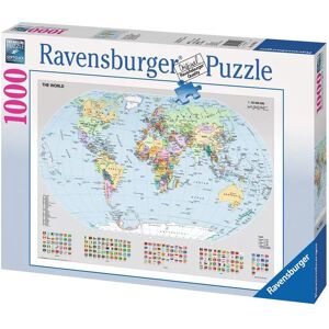 Ravensburger - Puzzle Weltkarte, 1000 Teile