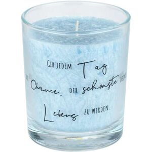Herzog Kerzen AG Stumpenkerze »Kerze im Glas« weiss Ø/H: 9,5 cm x 11 cm