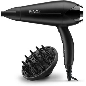 BaByliss Haartrockner »Turbo Smooth 2200 W«, 2200 W Schwarz, silberfarben