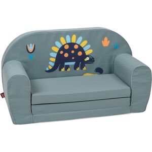 Knorrtoys® Kindersofa »Dino« Blaugrau, Mehrfarbig
