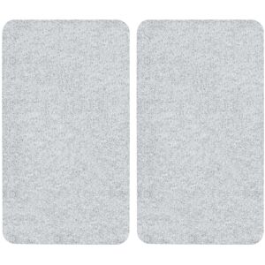 WENKO Herd-Abdeckplatte »Universal Modell Transparent«, (Set, 2 tlg.),... weiss