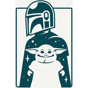 Komar Wandbild »Mandalorian The Child and Father«, Disney-Star Wars, (1 St.),... Farbe Bild(er): bunt