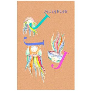 Komar Poster »ABC Animal J«, Buchstaben, (1 St.), Kinderzimmer, Schlafzimmer,... Farbe Bild(er): bunt