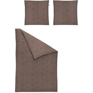 Irisette Bettwäsche »Mink 8835«, einzigartige kuschelig weiche Winterbettwäsche schoko B/L: 155 cm x 220 cm