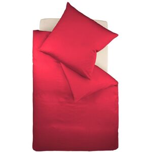 fleuresse Bettbezug »TOPLINE uni«, (1 St.) rubin B/L: 160 cm x 210 cm