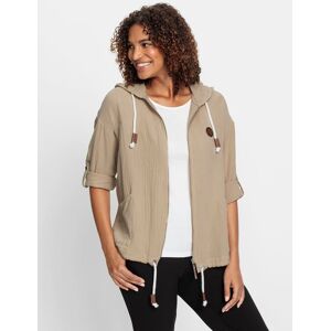 Casual Looks Blusenjacke beige 54