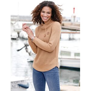Casual Looks Strickpullover »Pullover« camel 36
