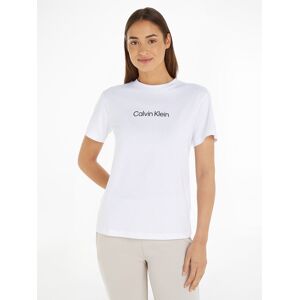Calvin Klein T-Shirt »Shirt HERO LOGO REGULAR«, mit grossem Logoschriftzug weiss XL (42)