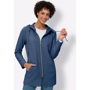 Classic Basics Langjacke, mit Kapuze jeansblau 48