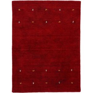 carpetfine Wollteppich »Gabbeh Uni, auch als Läufer und Rund erhältlich«,... rot B: 80 cm 1 St.