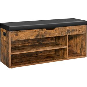 VASAGLE Sitztruhe »100 x 44 x 30 cm, Braun« Braun