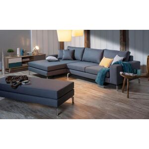 Max Winzer® Ecksofa »Flori«, mit Longchair links oder rechts, inklusive... denim