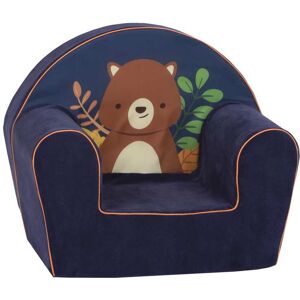 Knorrtoys® Sessel »Happy bear« Dunkelblau