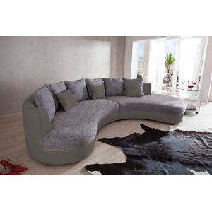 INOSIGN Ecksofa »Limoncello organische Formensprache, OTTOs Choice, L-Form«,... grau/weiss-grau