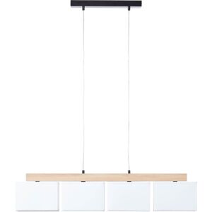 Brilliant Pendelleuchte »Rayan«, 4 flammig, Leuchtmittel E27 ohne... holzfarben