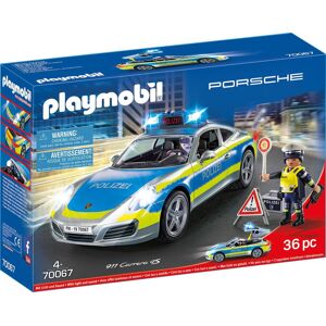Playmobil Konstruktions-Spielset »Porsche 911 Carrera 4S Polizei (70067), My... bunt