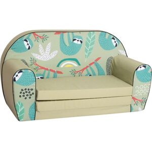 Knorrtoys® Kindersofa »Faultier« Grün, bunt
