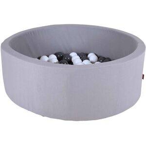 Knorrtoys® Bällebad »soft grey 100« Grau, Weiss