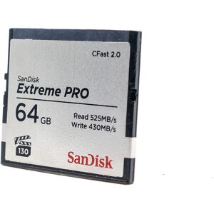 Gebraucht SanDisk Extreme PRO 64GB 525MB/s CFast 2.0 Speicherkarte Zustand: Ausgezeichnet