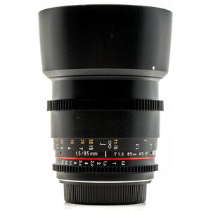 Gebraucht Samyang 85mm T1.5 AS UMC II - Canon EF Kompatibel Zustand: Ausgezeichnet