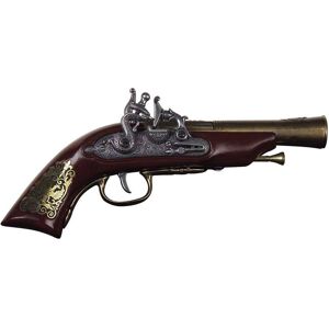 Historische Deko Steinschlosspistole