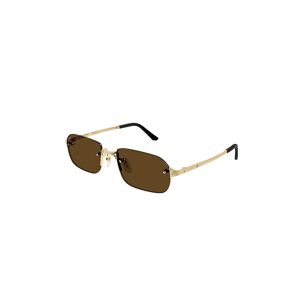 Cartier Sonnenbrille Ct0460s Gold Herren Ct0460s