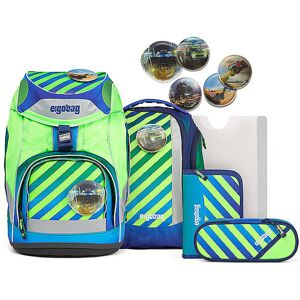 Ergobag Schulrucksack Set 6tlg Pack - Truckbär Neo Edition