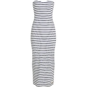 Calvin Klein Jeans Midikleid Weiss Damen Größe: S J20j225263