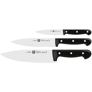 Zwilling Messer Set 3-Tlg. Twin-Chef Schwarz Schwarz 1002178