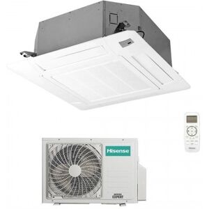 Hisense Mono Split Kassettengerät 90x90 24000 Btu ACT71UR4RJC8 AUW71U4RK8 Turbo Klimaanlagen Einzelphase 220 v R-32