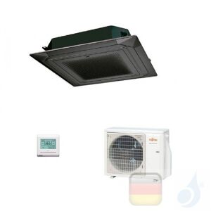 Fujitsu Mono Split Kassettengerät Schwarz 24000 Btu AUXG24KRLB AOYG24KBTB Klimaanlage KR Circular Flow 6.8 kW Einzelphase 220v