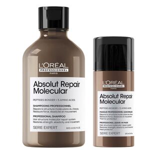 L'Oréal Professionnel Paris Serie Expert Absolut Repair Molecular Set 2 Shampoo + Leave in Mask