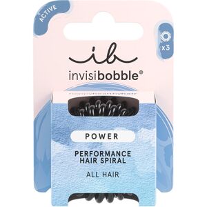 invisibobble Haargummis Power True Black, Pro Packung 3 Stück