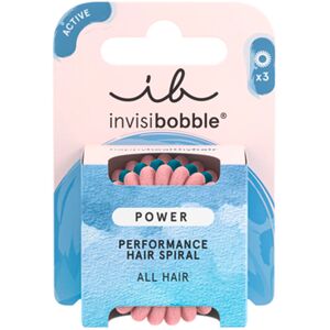 invisibobble Haargummis Power Rose and Ice, Pro Packung 3 Stück