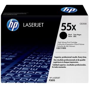 HP 55X Schwarz Original LaserJet Tonerkartusche mit hoher Reichweite