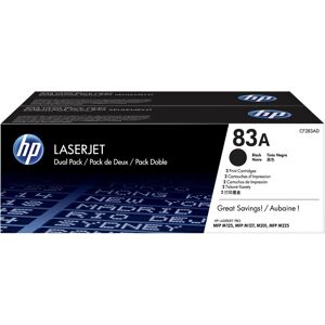 HP 83A 2er-Pack Schwarz Original LaserJet Tonerkartuschen